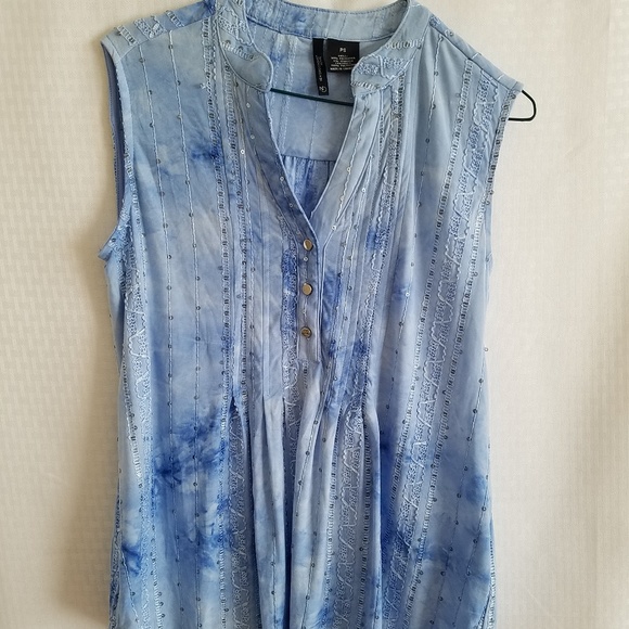 new directions Tops - New Directions Petite Sleeveless Blouse